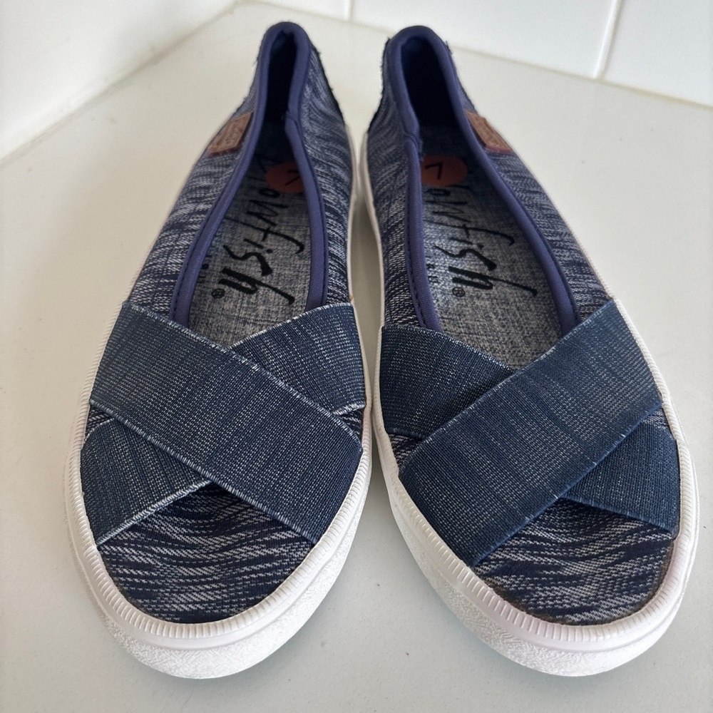 Blowfish Women's Blue Slip-On Shoes